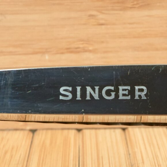 Vintage Singer Pinking Shears C809 225 mm 9 inch, Made in Brazil - Picture 7 of 9